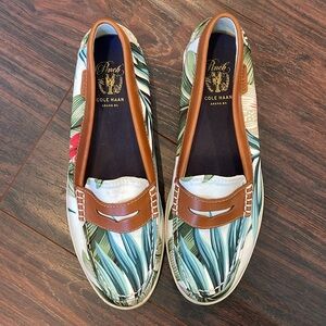 Cole Haan Pinch Tropical Loafers Boat Shoes